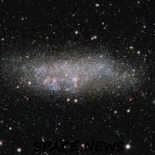 Галактика Вольфа-Лундмарка-Мелотта. Фото ESO 