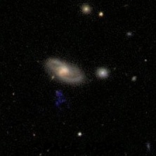 В спиральной галактике  NGC 3021 в  1995 году зафиксировали вспышку сверхновой SN 1995al 
