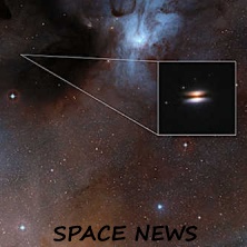    Астрономы измерили температуру пылинок   возле звезды   2MASS J16281370-2431391