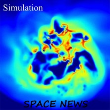 На математической модели ученые показали, как может  активность звезд влиять на темную материю