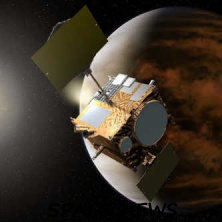 Японский космический зонд Akatsuki успешно вошел на орбиту вокруг Венеры