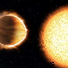 Ученые нашли в далеком космосе экзопланету с очень яркой атмосферой