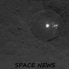 NASA до сих пор не знает, что представляют собой светлые пятна на  Церере
