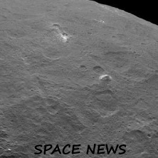 Аппарат Dawn  на Церере обнаружил большой холм пирамидальной формы