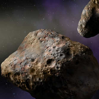 Космический робот DAWN близок к орбите астероида Веста.
