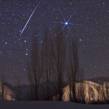 Сегодня ночью 14 декабря будет пик метеорного потока Геминиды